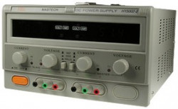 HY5002-2, лабораторный блок питания 0-50В/2Ax2