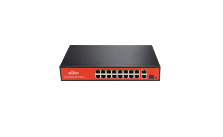 Коммутатор неуправляемый Wi-Tek PS518GV