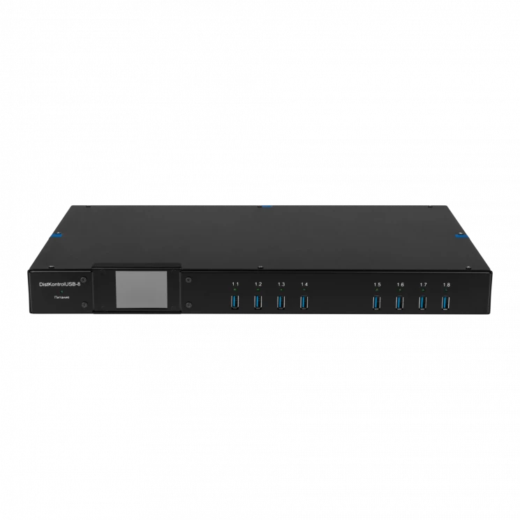 Управляемый USB over IP концентратор DistKontrolUSB-8 3.0