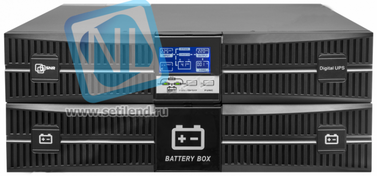 Источник бесперебойного питания on-line SNR серии Intelligent 2000 VA, 72VDC