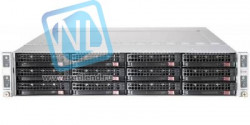 Сервер Supermicro 6027TR-DTRF, 4 процессора Intel Xeon 8C E5-2650v2 2.60GHz, 64GB DRAM