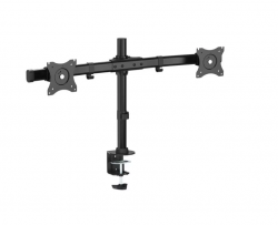 Кронштейн для мониторов Arm Media LCD-T42 черный 15"-32" макс.20кг настольный поворот и наклон верт.перемещ.
