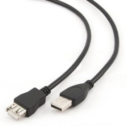 PL1301, Кабель удлинитель USB2.0 А вилка- USB А розетка, 3м