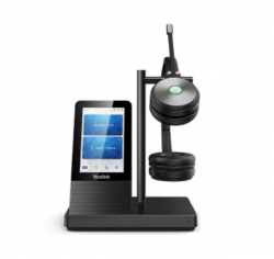 WH66 Dual UC Дуо, Беспроводная, HD звук, 160м DECT, Шумоподав, Дисплей 4&#039;&#039;, USB-хаб, Bluetooth