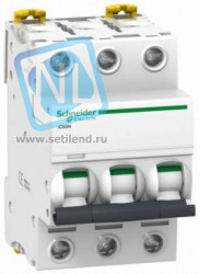 Выключатель авт. мод. 3п C 63А iC60N Acti9 6кА SchE A9F79363