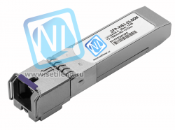 Модуль SFP 1.25G WDM, дальность до 20км (14dB), 1550нм, с функцией DDM