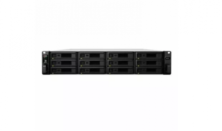 NAS-сервер Synology RackStation RS2418RP+, 12xHDD 3,5", 4х1000Base-T, Два БП, без дисков