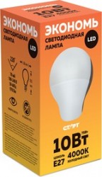 ECO-LED-GLS- E27-10W42(40), Лампа светодиодная 10Вт,220В