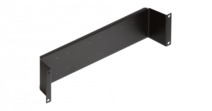 Конструктив NIKOMAX 19", 2U, используется с кронштейнами для установки плинтов в шкаф или стойку, черный