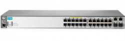 Коммутатор HP J9624-61002 2620-24-PPoE+ Switch (12x10/100, 12x10/100 PoE+, 2x10/100/1000, 2xSFP, managed L3 static, virtual stacking, PoE 128W, 19&amp;apos;)-J9624-61002(NEW)