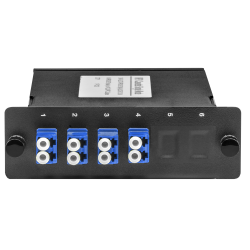 Кассета распределительная MPO/APC на 8 LC/UPC портов, SM