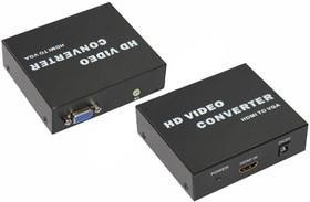 17-6908, Конвертер HDMI на VGA + 3.5" mm Аудио