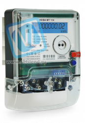 Счетчик "НЕВА" МТ 114 AS RF2.1PC 5(60) однофазный, многотарифный