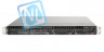 Платформа Supermicro 1U SYS-6018R-MTR, Два процессора E5-2600v3/v4, DDR4, 4x3,5" HDD SATA, 2x1000Base-T