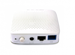Абонентский терминал ONU BDCOM XPON, 1 порт XPON (SC/UPC), 1 GE, пластиковый корпус, DC12V/0.5A, внешний адаптер