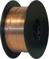 Проволока сварочная WESTER SW 12100 Ф1.2мм 1кг, омедненная, катушка Ф100мм
