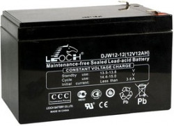 DJW12-12, Аккумулятор свинцовый 12В-12Ач 151x98x94