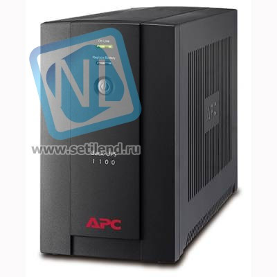 Источник бесперебойного питания Back-UPS, 550Вт/1.1 kВА, 230В, BX1100LI