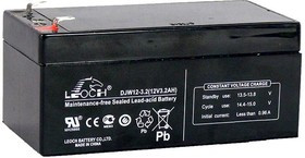 DJW12-3.2, Аккумулятор свинцовый 12В-3.2Ач 134x67x60