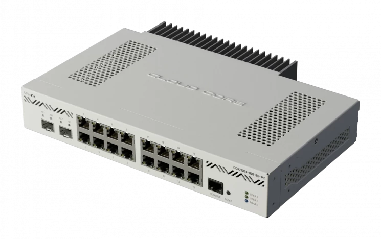 Маршрутизатор Mikrotik Cloud Core Router CCR2004-16G-2S+PC