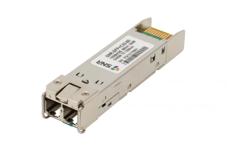 Модуль SFP+ CWDM оптический, дальность до 60км (23dB), 1330нм