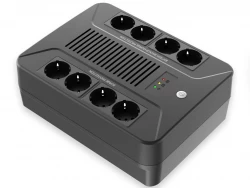 Источник бесперебойного питания Line-Interactive, 800 VA, LED, USB, 8 Schuko