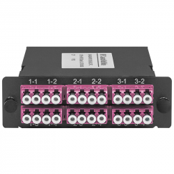 Кассета распределительная MPO/UPC на 24LC/UPC портов, MM (OM4)
