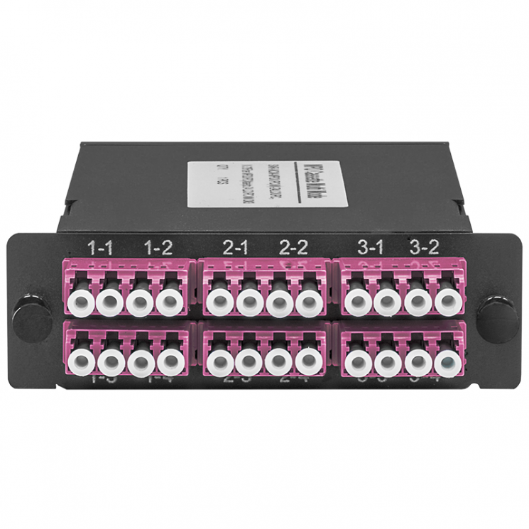 Кассета распределительная MPO/UPC на 24LC/UPC портов, MM (OM4)