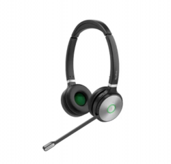 WH62 Dual UC Дуо, Беспроводная, HD звук, 160м DECT, Шумоподав, USB-хаб