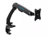 Кронштейн для мониторов ЖК Kromax OFFICE-8 черный 15"-32" макс.8кг настольный поворот и наклон верт.перемещ.