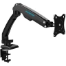 Кронштейн для мониторов ЖК Kromax OFFICE-8 черный 15"-32" макс.8кг настольный поворот и наклон верт.