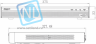 IP Видеорегистратор Dahua DHI-NVR4216-16P-4KS2 до 16х 8 Мп камер, 2 HDD до 6 Тб каждый, 16 PoE портов, ANR, до 200 Мбит/с вх. битрейт