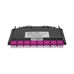 Кассета распределительная MPO/UPC на 16LC/UPC портов MM (OM4) для SNR-CMP-144P