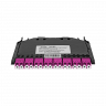 Кассета распределительная MPO/UPC на 16LC/UPC портов MM (OM4) для SNR-CMP-144P