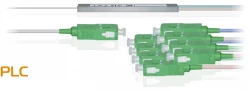Делитель оптический планарный бескорпусный SNR-PLC-M-1x8-SC/APC