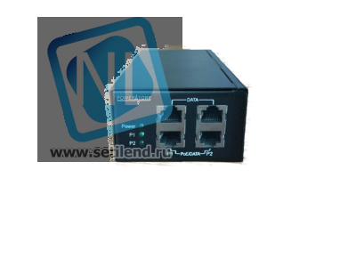 PoE инжектор неуправляемый PI-300-2, 2x10/100/1000BASE-T 802.3af&amp;at, PoE бюджет 60Вт