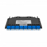 Кассета распределительная MPO/APC на 16LC/UPC портов SM для SNR-CMP-144P