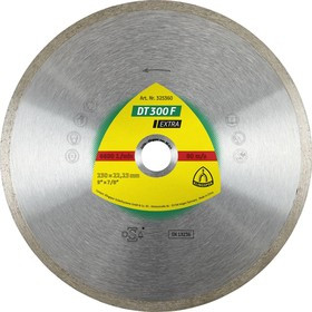 Круг алм. KLINGSPOR DT 300 F EXTRA 125 X 1.6 X 22 (325358) Ф125х1.6х22мм сплошной
