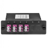 Кассета распределительная MPO/UPC на 8 LC/UPC портов, MM (OM4)
