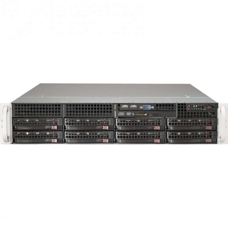 Платформа Supermicro 2U SYS-6029P-WTRT, Два процессора Intel Xeon Scalable, DDR4, 12x3,5" HDD SATA, 2x10Gbase-T