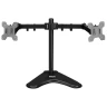Кронштейн для мониторов ЖК Buro BU-M042-D черный 17"-32" макс.16кг настольный поворот и наклон верт.