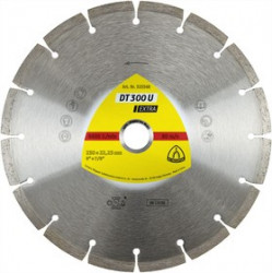Круг алм. KLINGSPOR DT 300 U EXTRA 230 X 2.2 X 22 (325348) Ф230х2.2х22мм сегментный