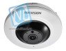 Миникупольная IP-камера рыбий глаз DS-2CD2942F, 4Мп,1.6мм,12V/PoE,объектив Fish Eye.