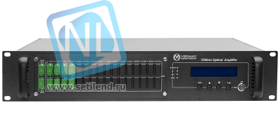Оптический усилитель VERMAX для сетей КТВ, 2 входа, 8*23dBm выхода