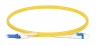 Патчкорд оптический CS/UPC-LC/UPC SM Duplex 1 метр 2мм