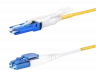 Патчкорд оптический CS/UPC-LC/UPC SM Duplex 1 метр 2мм