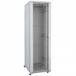 Шкаф телекоммуникационный напольный 37U 600x1000мм, серия TFC (SNR-TFC-376010-GS-G-SF)