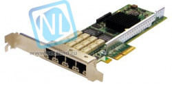 Сетевая карта 4 порта 10/100/1000Base-T Bypass (RJ45, Intel i350AM4), Silicom PE2G4BPi35LA-SD