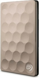 STEH1000201, Внешний жесткий диск Seagate STEH1000201 1000ГБ Backup Plus Ultra Slim 2.5" 5400RPM 8MB USB 3.0 Gold