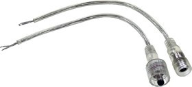 11-9322 ПРОЗРАЧНЫЙ, 11-9322, кабель.соед,2pin, герм.(IP67),2х0.35 кв.мм,300В,L=0.16м,прозр